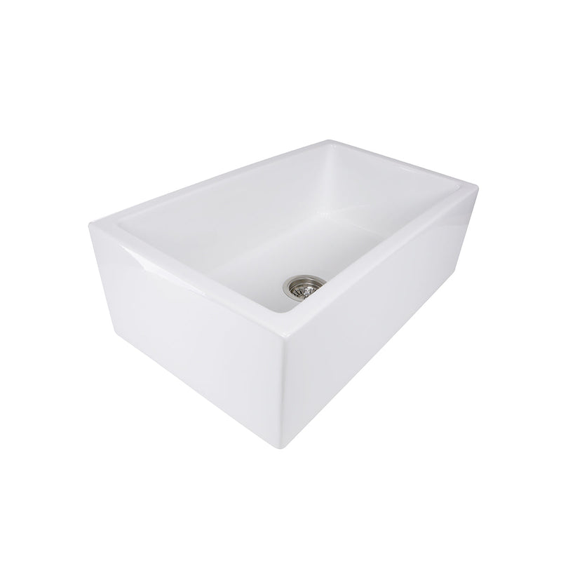 Nantucket Sinks Hyannis-30 30" Farmhouse Italian Fireclay Sink (image 4)