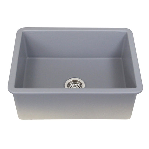 Nantucket Sinks ISFC24GR Island Collection 24" Single Bowl Dualmount Sink - Parent
