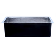 Nantucket Sinks KSSH3219-10 32" Hammered Dualmount Sink (image 3)