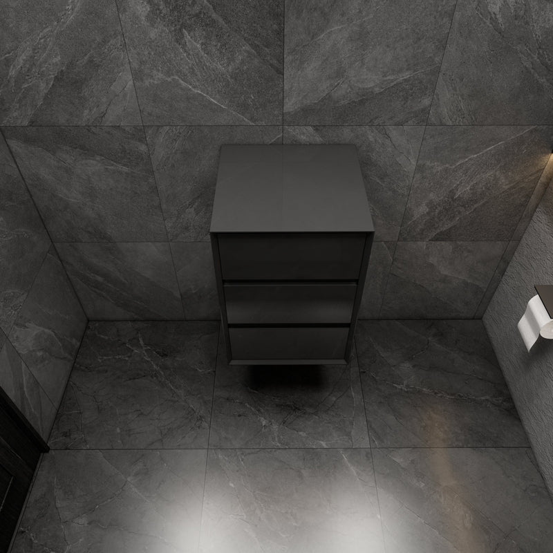 Max 20" Wall Mounted Floating Side Cabinet (image 3)
