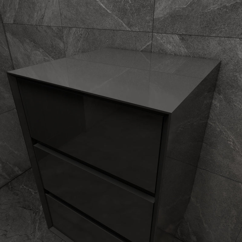 Max 20" Wall Mounted Floating Side Cabinet (image 5)