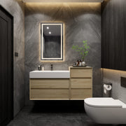 Max 55" Wall-Mounted Bathroom Vanity with FLX Acrylic Sink - Better Vanity