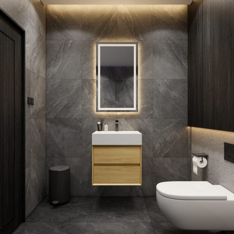 Max 24" Bathroom Sink Cabinet with FLX Sink - Better Vanity Best Vanity Wholesale Prices - Modern Vanities for Bathroom Decor