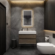 Max 36" Grey Oak / Gray Oak Bathroom Vanity with FLX Sink - Better Vanity Designer Luxury Vanities