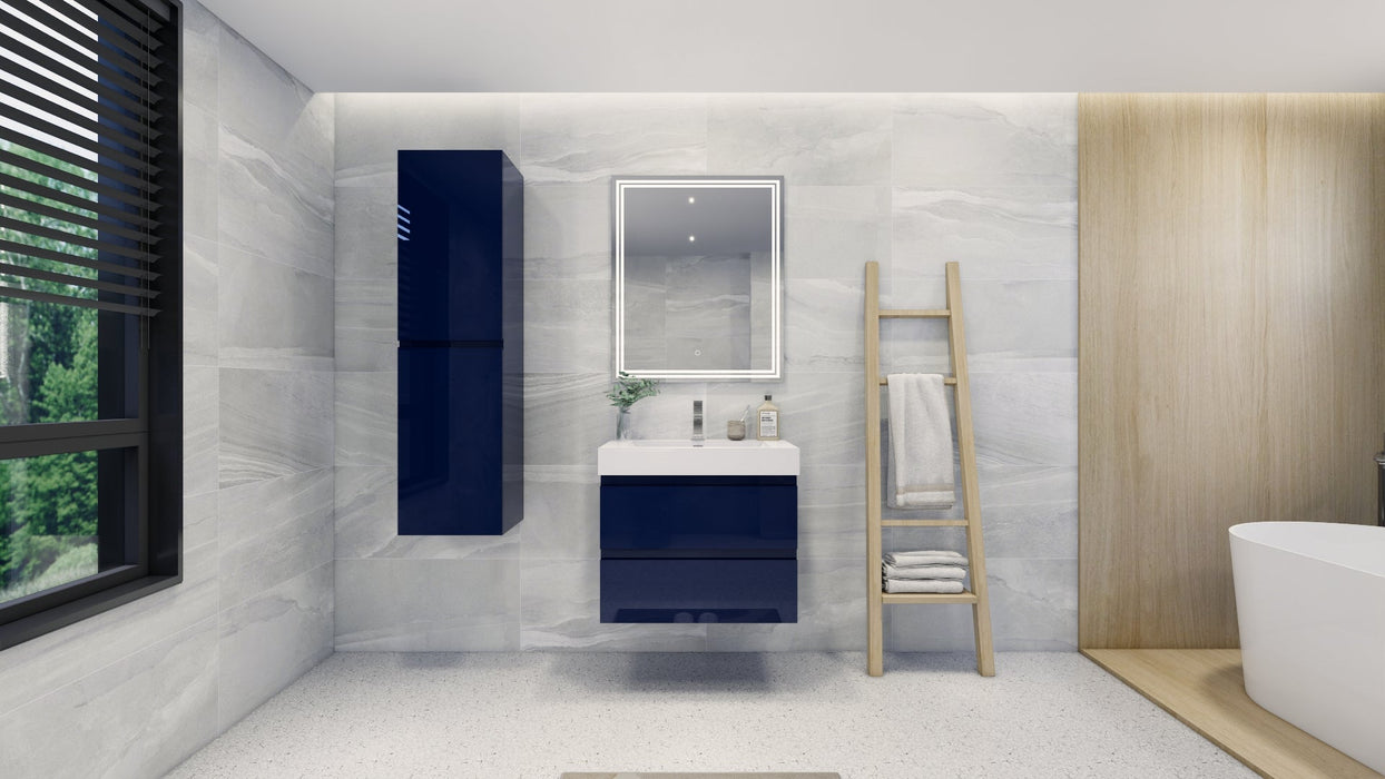 Monterey 16" Wall-Mounted Side Cabinet Bathroom Storage Cabinet