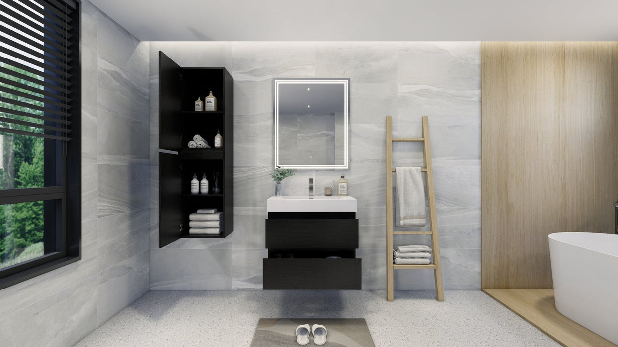 Monterey 16" Wall-Mounted Side Cabinet Bathroom Storage Cabinet