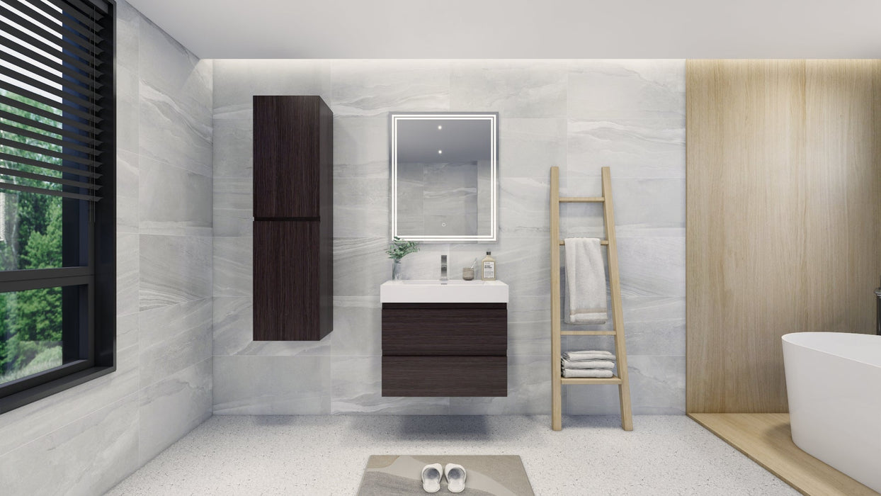 Monterey 16" Wall-Mounted Side Cabinet Bathroom Storage Cabinet