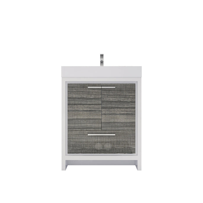 Azure 24"-84"Freestanding Vanity with Reinforced Acrylic Sink