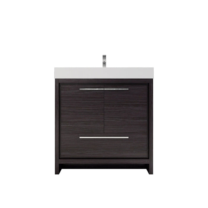 Azure 24"-84"Freestanding Vanity with Reinforced Acrylic Sink