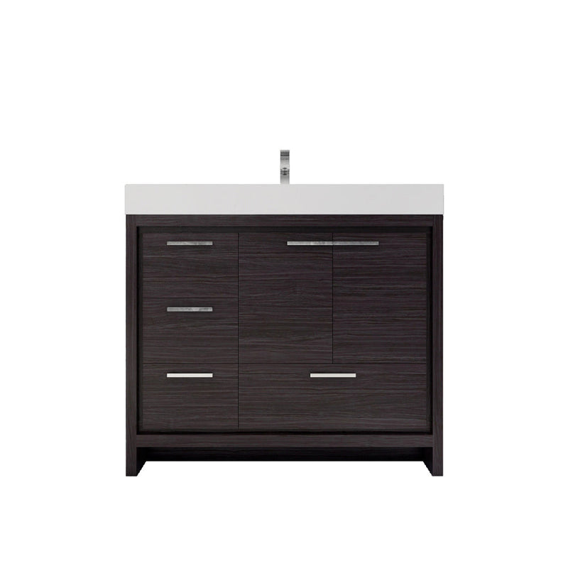Azure 24"-84"Freestanding Vanity with Reinforced Acrylic Sink