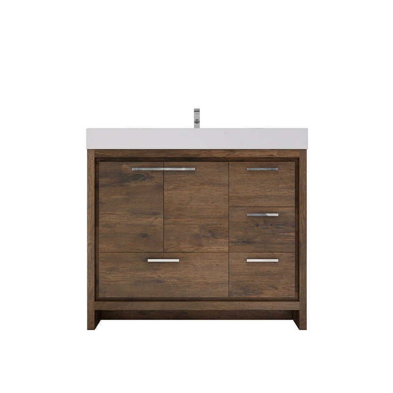 Azure 24"-84"Freestanding Vanity with Reinforced Acrylic Sink