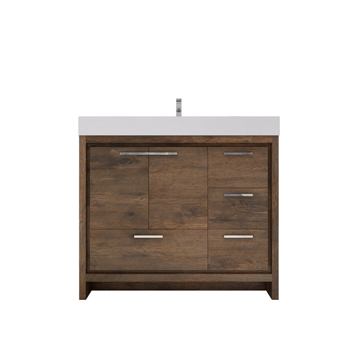 Azure 24"-84"Freestanding Vanity with Reinforced Acrylic Sink