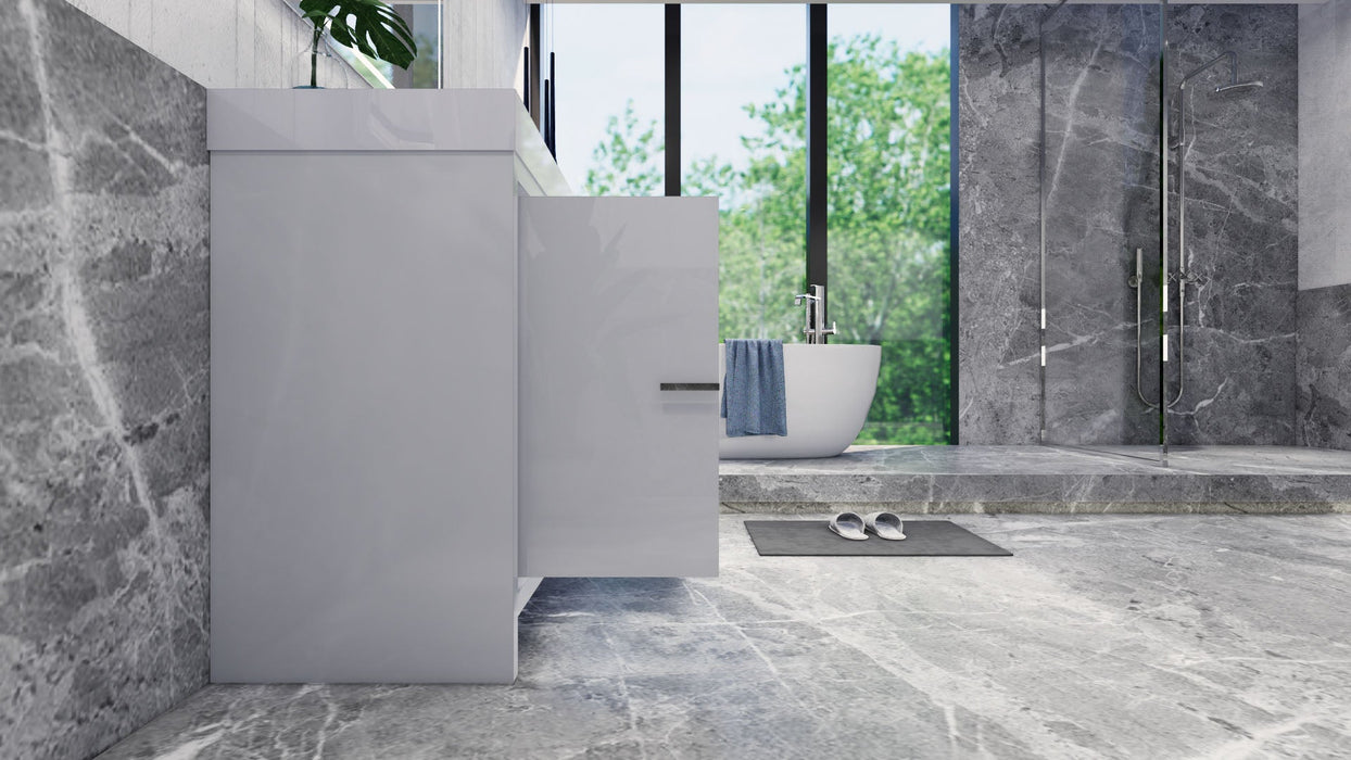 Azure 24"-84"Freestanding Vanity with Reinforced Acrylic Sink