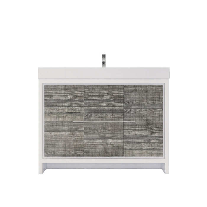 Azure 24"-84"Freestanding Vanity with Reinforced Acrylic Sink