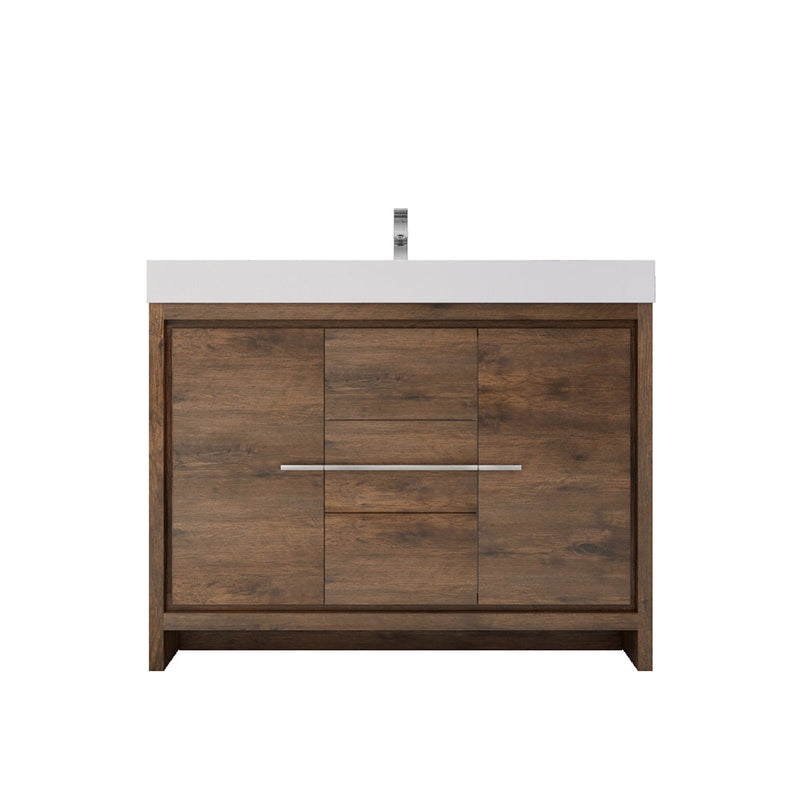 Azure 24"-84"Freestanding Vanity with Reinforced Acrylic Sink