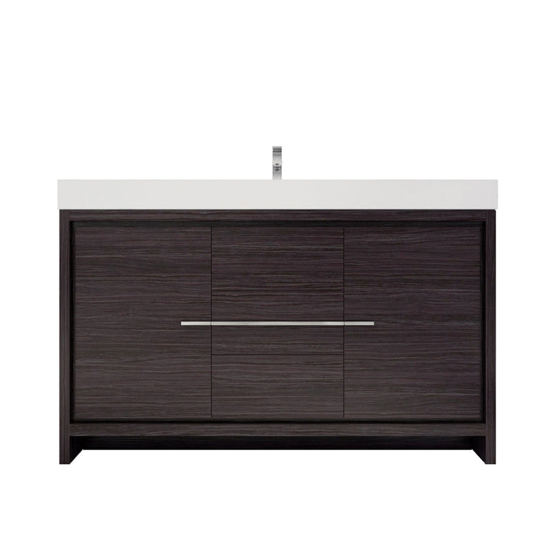 Azure 24"-84"Freestanding Vanity with Reinforced Acrylic Sink