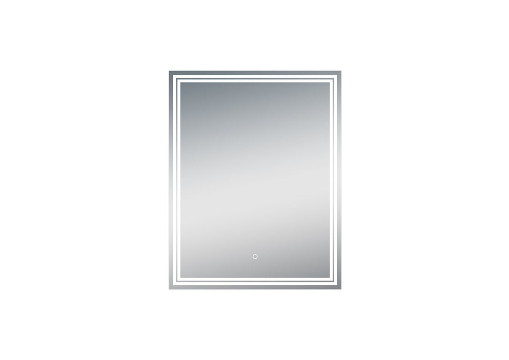 Luna Polished Edge Back-lit LED Mirror for Bathroom Vanity and Wall Mounting