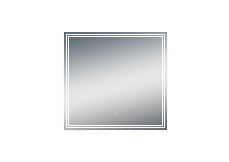 Luna Polished Edge Back-lit LED Mirror for Bathroom Vanity and Wall Mounting