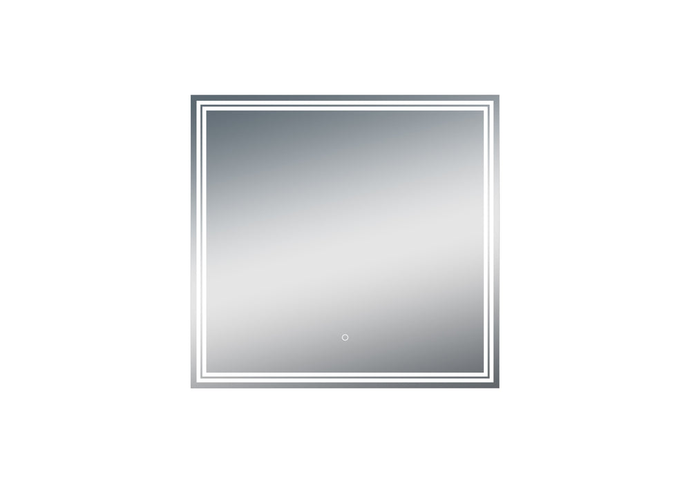 Luna Polished Edge Back-lit LED Mirror for Bathroom Vanity and Wall Mounting