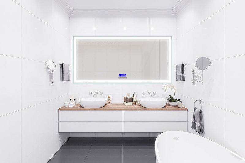 Florence Modern Backlit LED Bathroom Mirror (image 2)