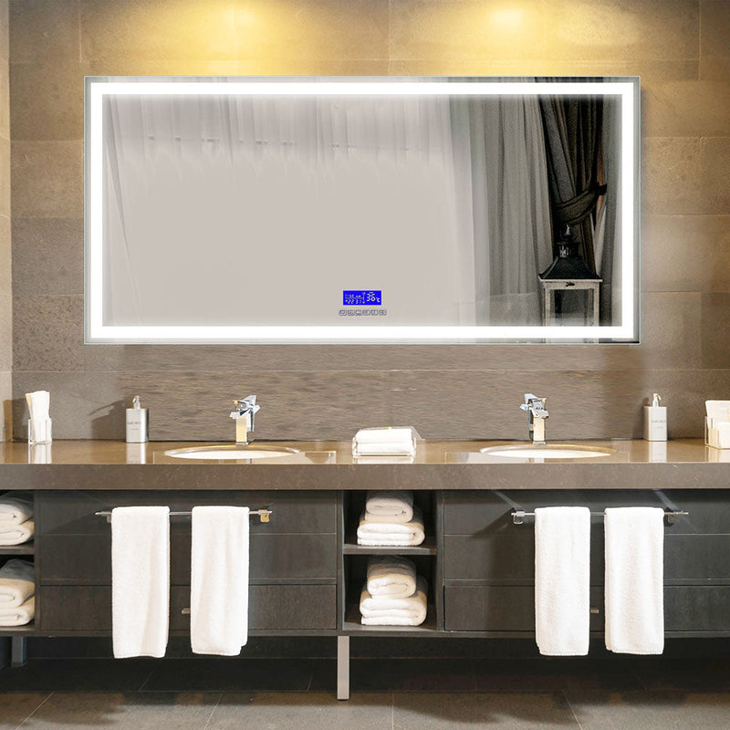 Florence Modern Backlit LED Bathroom Mirror (image 4)