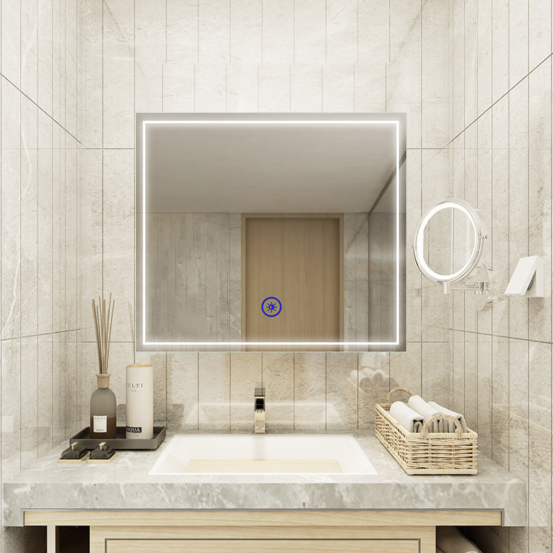 Francisco Frameless LED Mirror