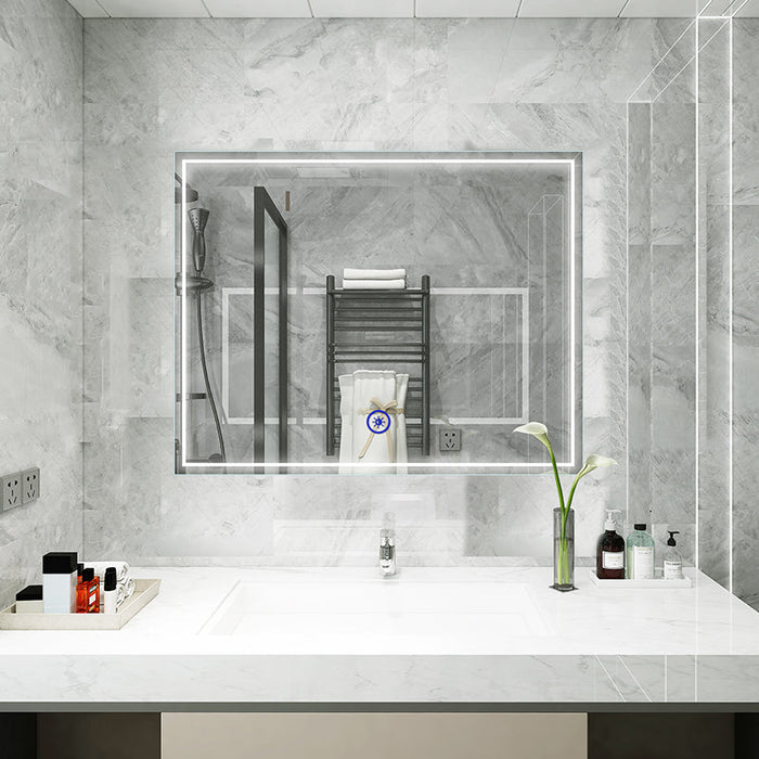 Francisco Frameless LED Mirror