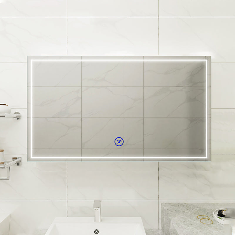 Francisco Frameless LED Mirror