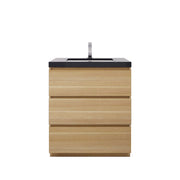 Stanley 30" Freestanding Bathroom Vanity with Reinforced Acrylic Sink and Cabinet Storage (image 1)