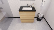Stanley 30" Freestanding Bathroom Vanity with Reinforced Acrylic Sink and Cabinet Storage (image 4)