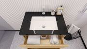 Stanley 30" Freestanding Bathroom Vanity with Reinforced Acrylic Sink and Cabinet Storage (image 6)