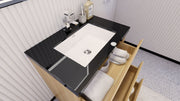 Stanley 30" Freestanding Bathroom Vanity with Reinforced Acrylic Sink and Cabinet Storage (image 7)