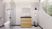 Stanley 36" Freestanding Bathroom Vanity with Reinforced Acrylic Sink and Cabinet Storage (image 2)
