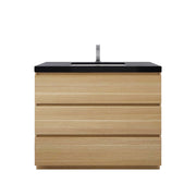 Stanley 42" Freestanding Bathroom Vanity with Reinforced Acrylic Sink and Cabinet Storage (image 1)