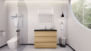 Stanley 42" Freestanding Bathroom Vanity with Reinforced Acrylic Sink and Cabinet Storage (image 2)