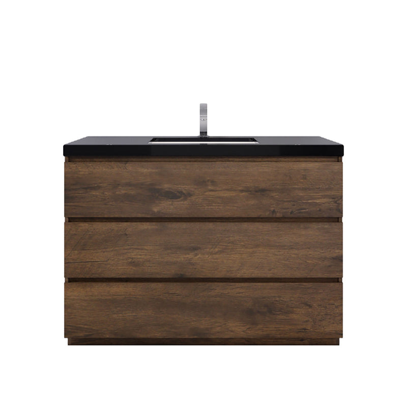 Stanley 48" Freestanding Bathroom Vanity with Reinforced Acrylic Sink and Cabinet Storage