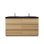 Stanley 60" Freestanding Vanity with Reinforced Acrylic Sinks (image 1)
