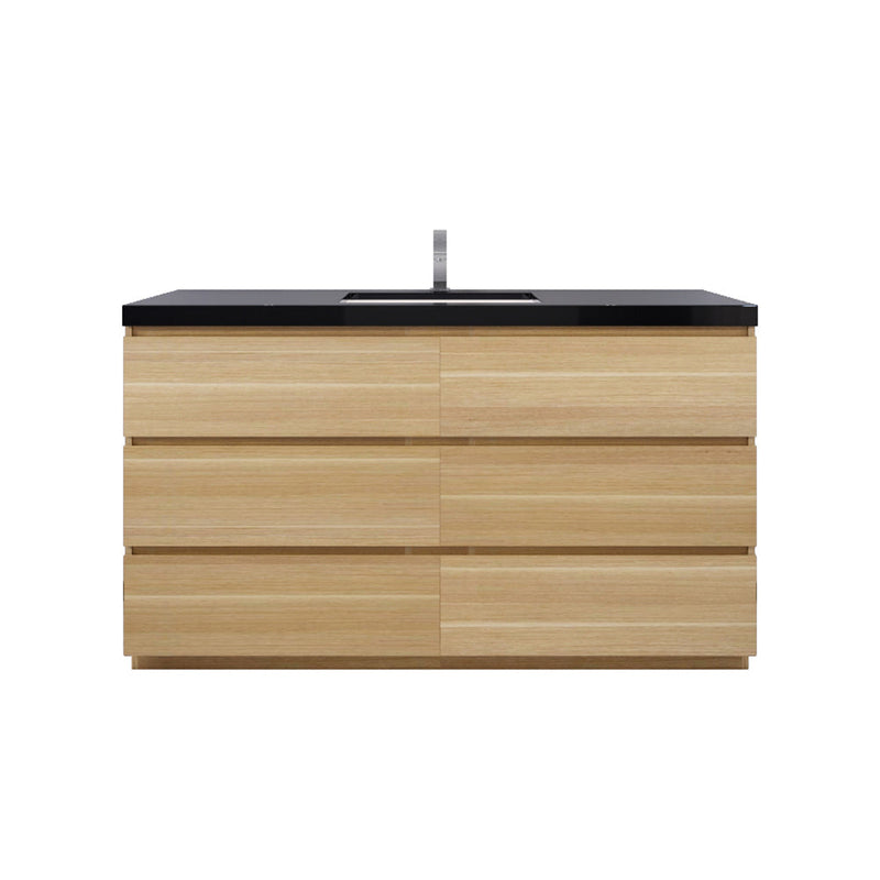 Stanley 60" Freestanding Vanity with Reinforced Acrylic Sinks (image 2)