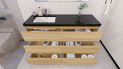 Stanley 60" Freestanding Vanity with Reinforced Acrylic Sinks (image 8)