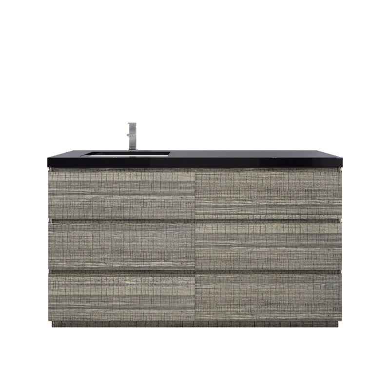 Stanley 60" Freestanding Vanity with Reinforced Acrylic Sinks