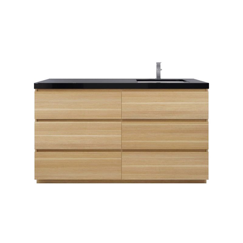 Stanley 60" Freestanding Vanity with Reinforced Acrylic Sinks (image 5)