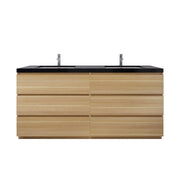 Stanley 72" Freestanding Vanity with Reinforced Acrylic Sinks and Storage (image 1)