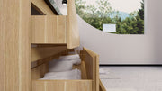 Stanley 84" Freestanding Bathroom Vanity with Reinforced Acrylic Sinks and Storage (image 8)