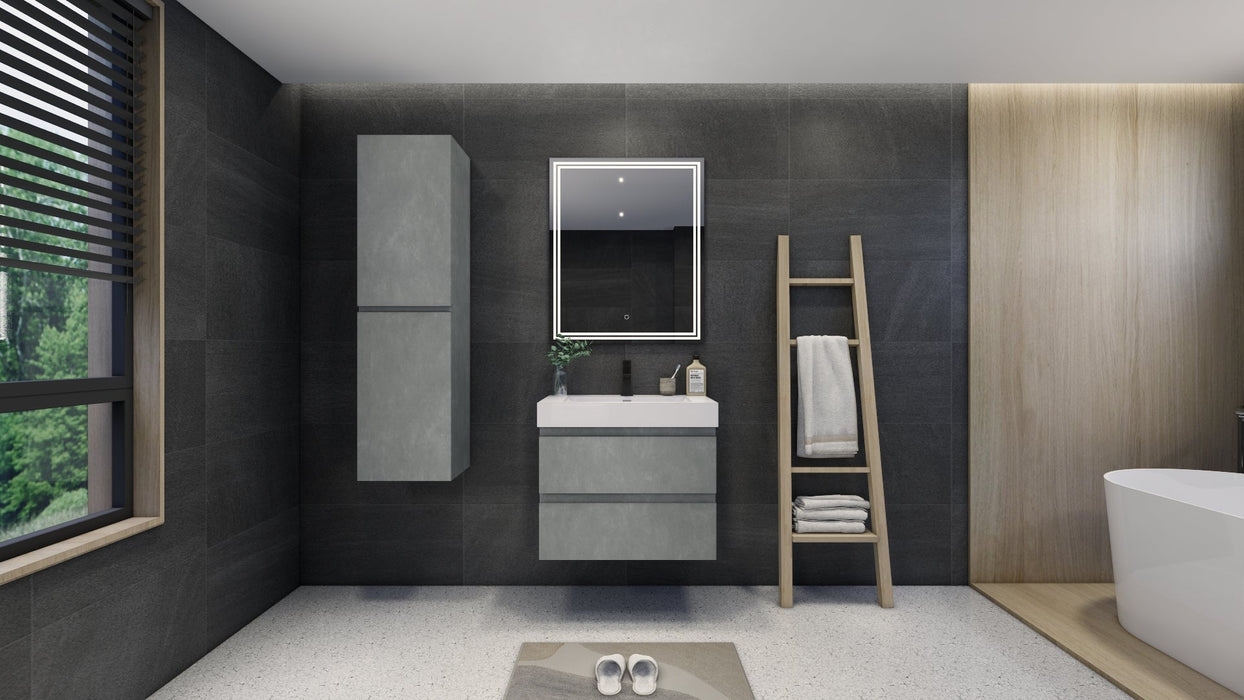 Monterey 16" Wall-Mounted Side Cabinet Bathroom Storage Cabinet