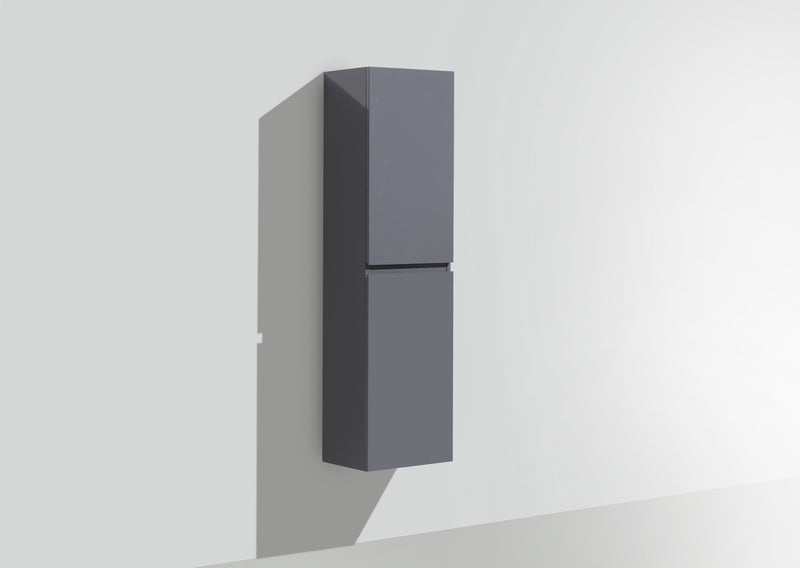 Monterey 16" Wall-Mounted Side Cabinet Bathroom Storage Cabinet
