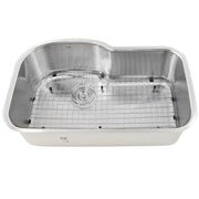 Nantucket Sinks MOBYXL-16 Single Bowl Oblong Undermount Kitchen Sink, 16 Gauge (image 2)