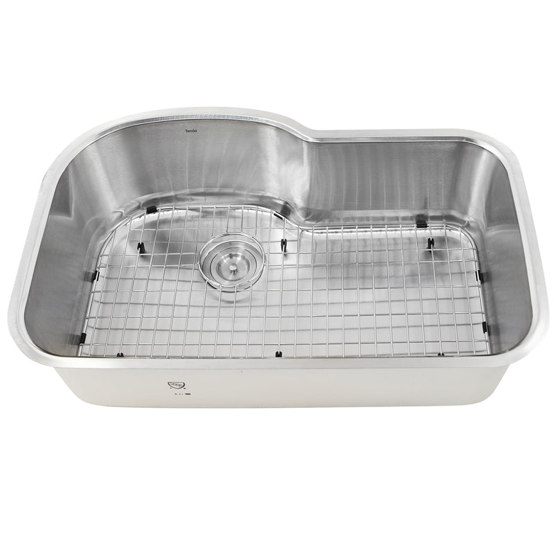 Nantucket Sinks MOBYXL-16 Single Bowl Oblong Undermount Kitchen Sink, 16 Gauge (image 2)
