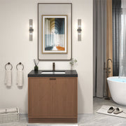 Stella Fluted Freestanding Bathroom Vanity with Sink Top (image 7)