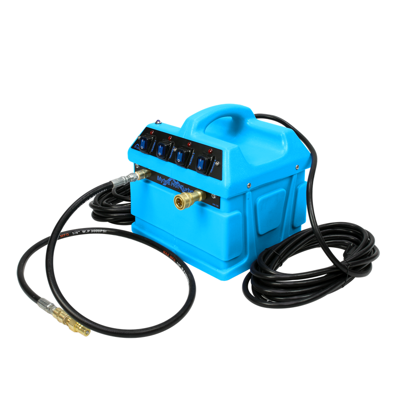 Mytee 240-120 Hot Turbo Portable Heater, 2400 total watts