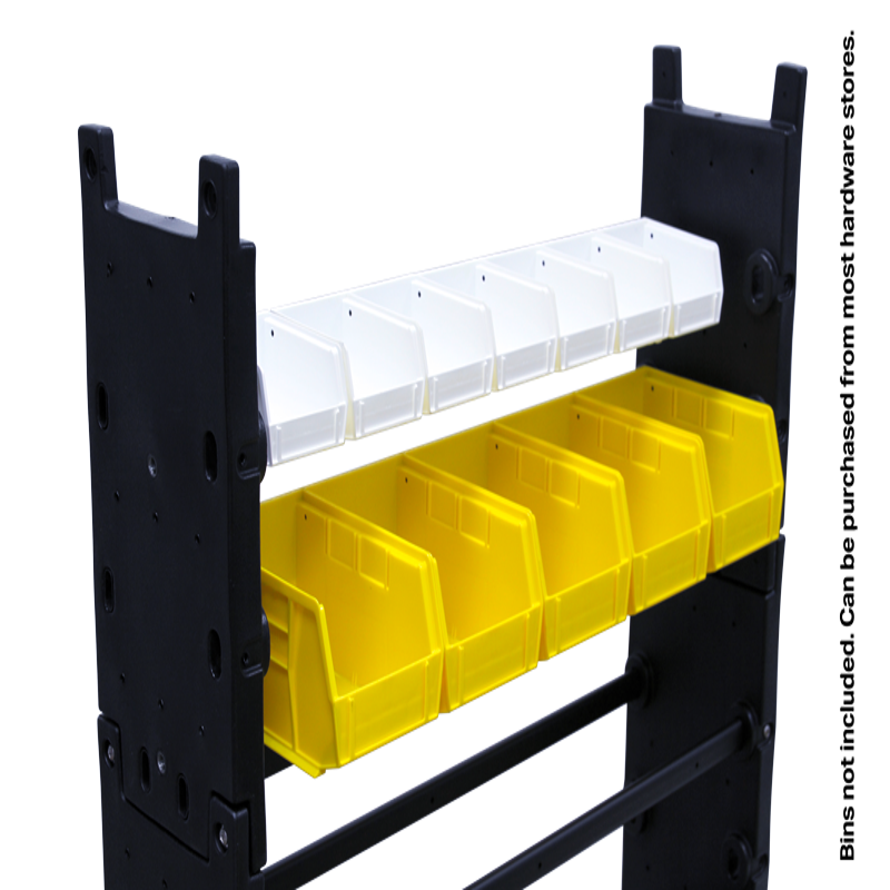 Mytee A115 Bin Hanging Rail Kit for Modular Van Shelving System